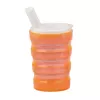 Copo de segurança para utilizadores com deficiência - laranja