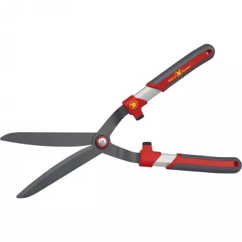 Tesoura de sebe WOLF-Garten HS-CP com pequenos punhos de alumínio, vermelho/cinzento