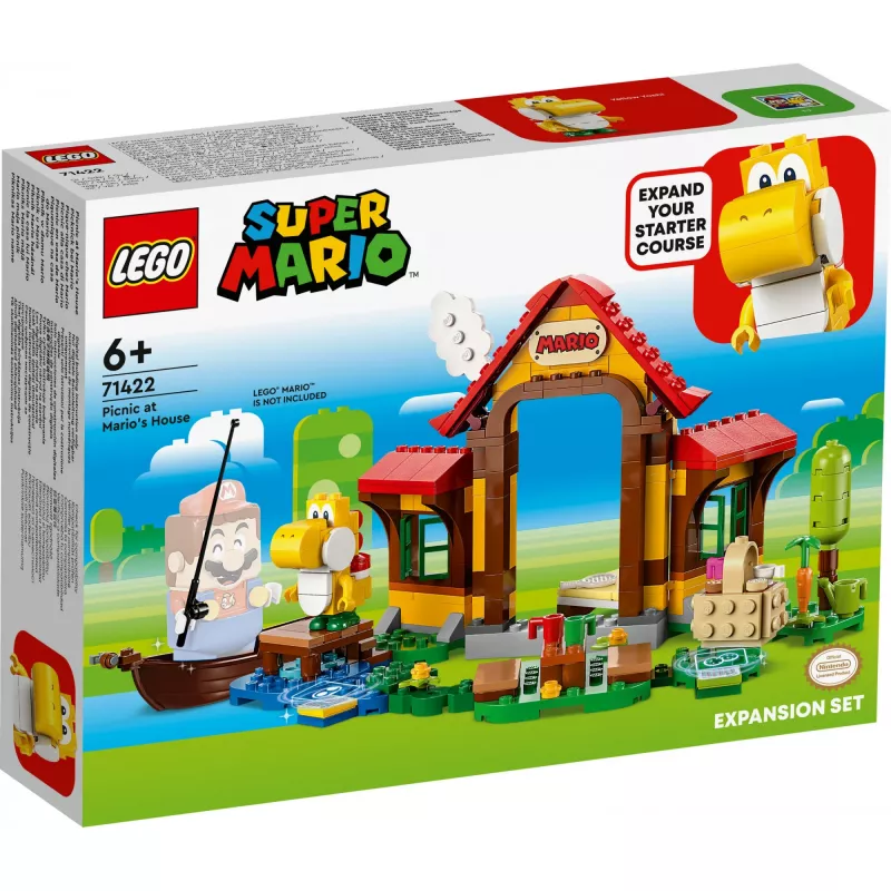 LEGO SUPER MARIO 71422 CONJUNTO DE EXPANSÃO - PIQUENIQUE EM CASA DO MARIO