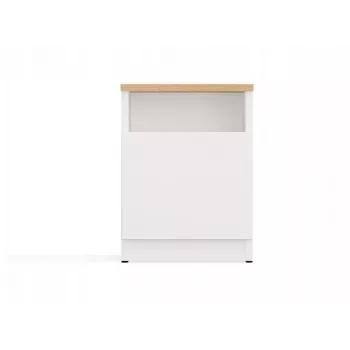 Mesa de cabeceira GALAX 30/1D branco/ARTISAN