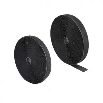 Fita de velcro resistente DeLOCK 15 m x 25 mm preto