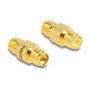 DeLOCK 90085 adaptador RP-SMA fêmea para SMA fêmea