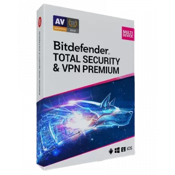 Bitdefender Premium VPN | 10 PC | 1 ano | Apenas UE