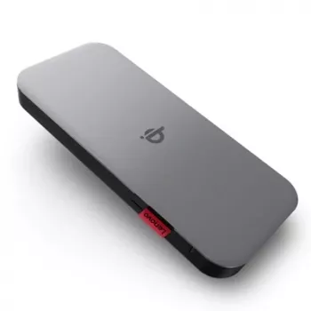 Lenovo 40ALLG1WWW Powerbank de iões de lítio (Li-Ion) 10000 mAh carregamento sem fios preto