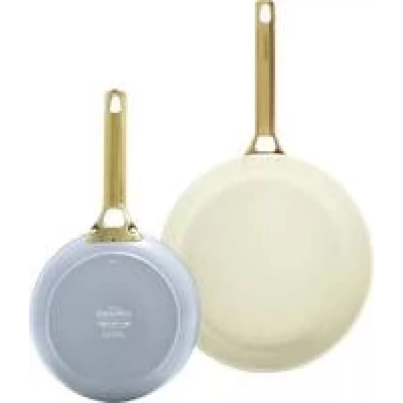 Conjunto de frigideiras GreenPan CC008484-001, alumínio, 20 cm + 26 cm, azul/verde
