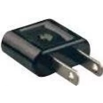 Ficha de rede (2 polos) Bachmann Modelo 910.178, preto, acessório de cablagem para ficha US