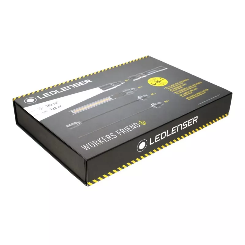 Faixa para lanterna de cabeça Ledlenser Workers Friend preto 280 lm
