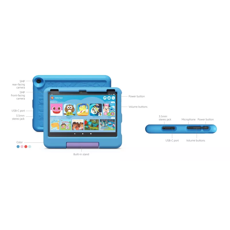 Amazon Fire HD10 Kids 13.ª geração 32 GB 10,1 polegadas rosa