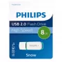 Pen drive Philips FM08FD70B 8 GB USB Type-A 2.0 turquesa, branco