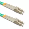 Cabo de fibra ótica Qoltec 54082 LC OM3 20 m aqua