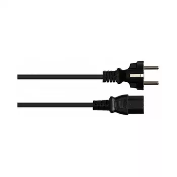 Good Connections ficha de contacto de proteção para C13 preto 3m