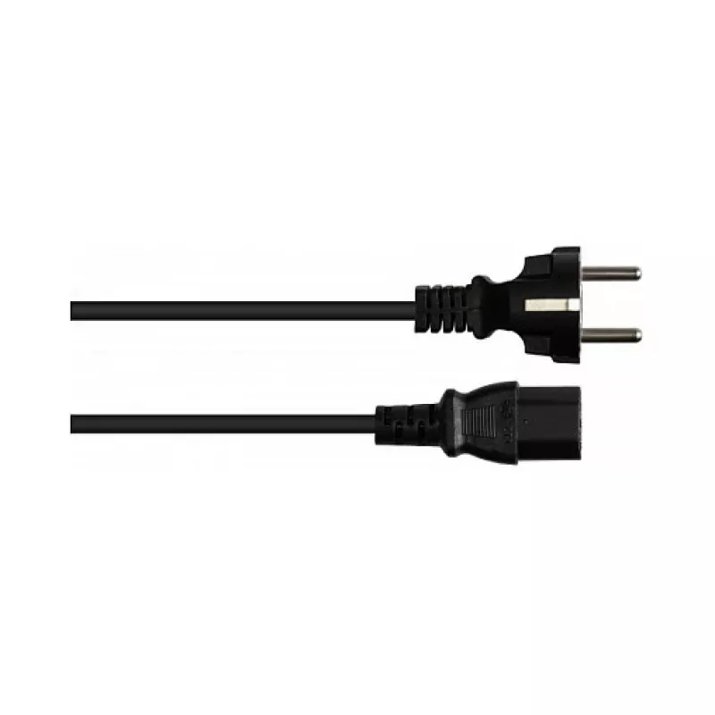 Good Connections ficha de contacto de proteção para C13 preto 3m