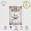 Ollo Plus Colagénio Veado 400g Lata de comida para cães