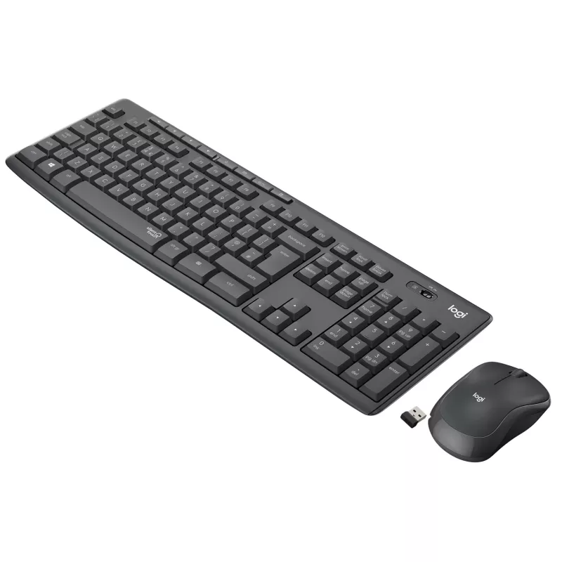 Conjunto sem fios LOGITECH MK295 Silent GRAPHITE