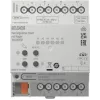 Atuador de aquecimento KNX Jung 6 canais com regulador 36006 1S R, montagem em calha DIN
