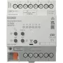 Atuador de aquecimento KNX Jung 6 canais com regulador 36006 1S R, montagem em calha DIN