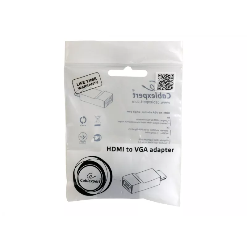 Adaptador de cabo Gembird A-HDMI-VGA-001