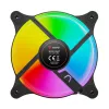 Ventoinha de caixa SAVIO Blast 120mm ARGB PWM - Preto