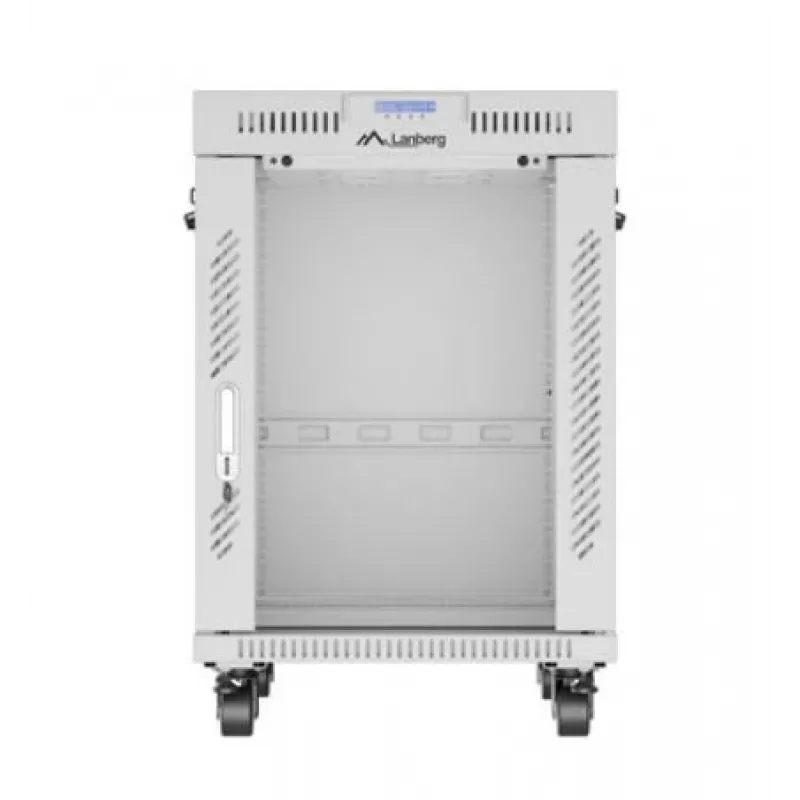 Armário rack independente LANBERG FF01-6815-12SL 15U, 600×800×922 mm, 1200 kg, IP20, cinzento