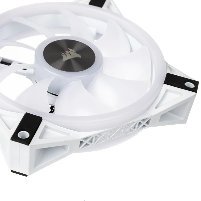 Ventoinha de caixa Corsair iCUE QL120 120mm ARGB - branco
