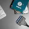 Cabo adaptador SATA para USB-A 3.0 Akyga AK-CA-86 para unidades de 2,5 polegadas, 0,3 m, preto