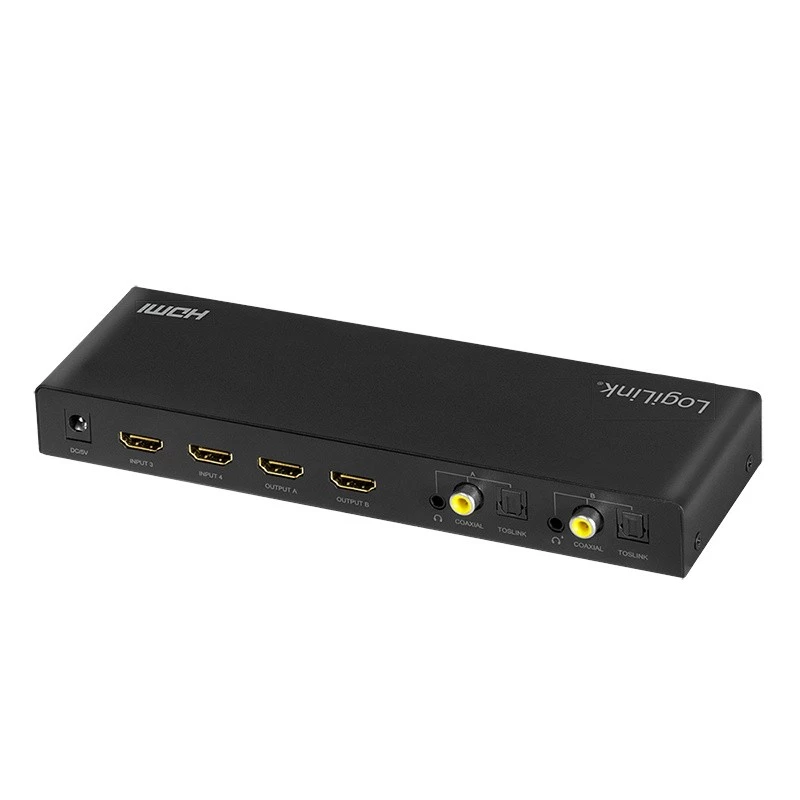 Switch HDMI 4x2 portas 4K/60Hz