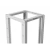 Rack aberto LANBERG 19 polegadas 27U 600x800 mm cinzento, rack de servidor open-frame 27U