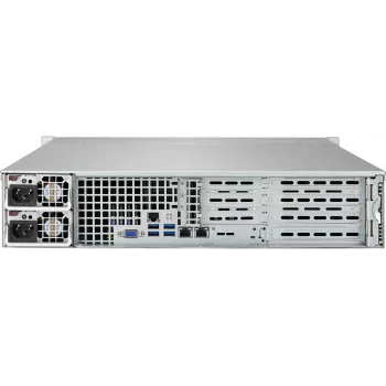Supermicro SuperChassis 825TQC-R802WB Caixa para servidor em rack 2U, 800 W, Preto