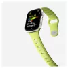Pulseira Nomad Tempo Band verde-clara de borracha, 18 mm de largura, pulso 135–175 mm