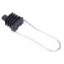 Suporte para cabo de fibra ótica Extralink AC-12 para 2–24 fibras, diâmetro máx. do feixe 1,2 cm, ABS e metal, preto