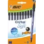Esferográfica de tampa BIC 516358 preto 10 unidades