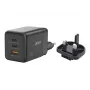 Fonte de alimentação Acer - tecnologia PPS e GaN - 100 Watt - PD 3.0 - 3 portas de saída (USB, 2 x USB-C)
