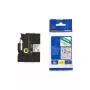 Fita de etiquetar laminada brilhante Brother - 12 mm, dourado/preto fita de etiquetar TZ
