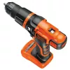 Berbequim de punho pistola Black & Decker BDCH188N-XJ 1350 U/min, 18 V