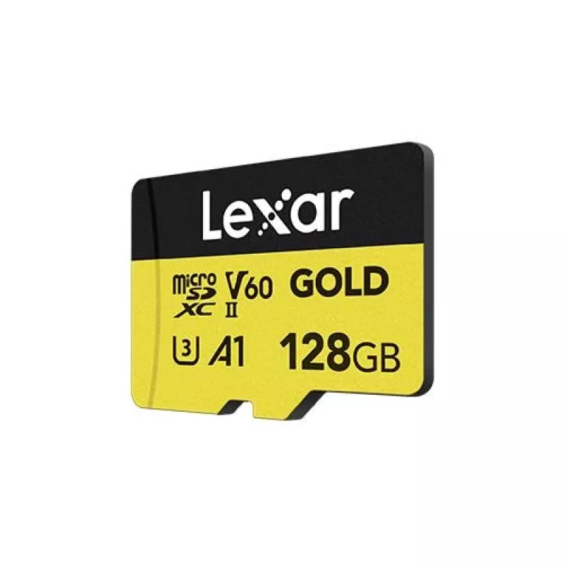 Memória flash Lexar Professional GOLD 128 GB MicroSDXC UHS-II