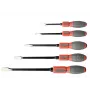 Conjunto de chaves de fendas FORGE 5 peças RWWc 0,8x5,5, 1,0x6,5, 1,2x8,0, 1,6x10, 2,0x13