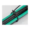 Abraçadeira de cabos paralela DeLOCK Beaded Kabel Tie C 200 x L 2,4 mm preta 100 peças