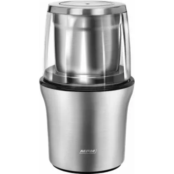 Moinho de lâminas MPM MMK-06M – aço inoxidável, 200 W, capacidade 70 g, uma velocidade