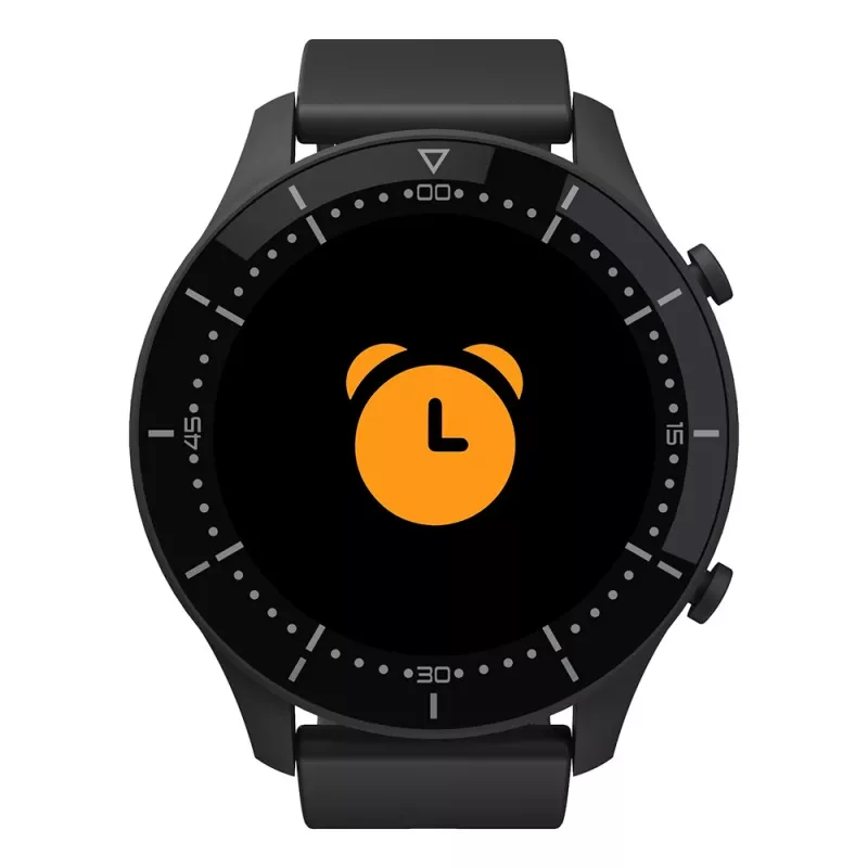 Smartwatch MEDIA-TECH MT870 — ecrã tátil IPS de 1,3 polegadas (3,3 cm), caixa de 51 mm, Bluetooth, preto