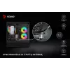 Ventoinha de caixa SAVIO Blast 120mm ARGB PWM - Preto