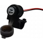 Tomada USB A+C Albrecht Duo mota 12/24V (73701)