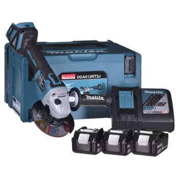 Rebarbadora angular 18V 3x5,0Ah bateria DGA513RT3J MAKITA