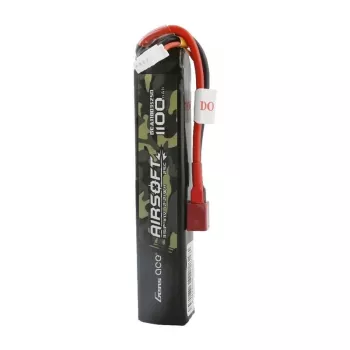 Bateria Gens ace 1100mAh 3S1P LiPo 11.1V 25C para Airsoft