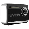 Altifalante SVEN SRP-155, preto (3W, Bluetooth, FM/AM/SW, USB, microSD, lanterna, bateria)