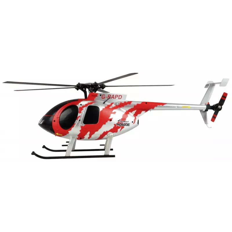 Amewi 25334 AFX MD500E Helicóptero RC civil, RtF, brushless, 4 canais, 325 mm