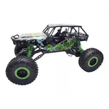 Carro RC Crawler Crazy Rock verde 1:10 /14+