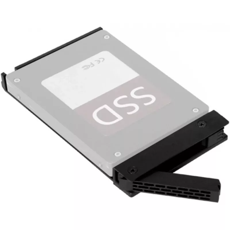 ExpressTray Mini MB322TP-B, suporte de unidade preto, para ICY DOCK ExpressCage MB322SP-B e MB326SP-B