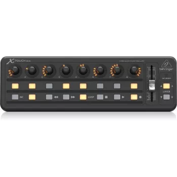 Teclado MIDI USB Behringer X-TOUCH MINI tipo de controlo botões rotativos sliders