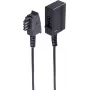Extensão telefónica shiverpeaks®-BASIC-S, ficha TAE-F para conector fêmea TAE-F, 3,0 m (BS70203)