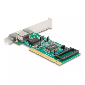 Placa PCI DeLOCK para 1 x RJ45 Gigabit LAN RTL Full-Height Low-Profile